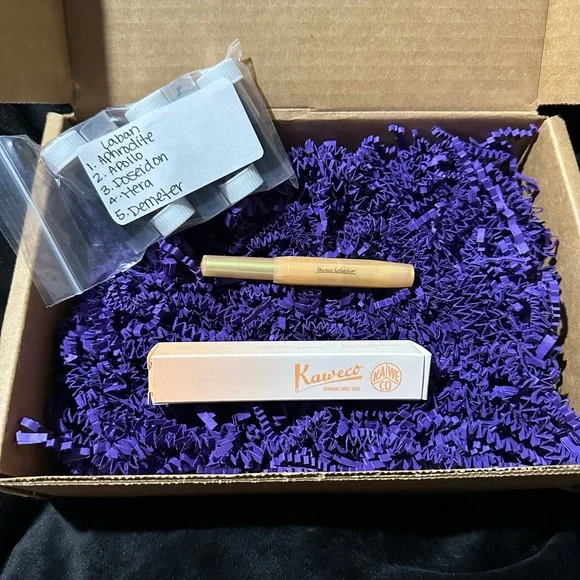 Kaweco Calligraphy Pen with 5 Laban inks New Never been used - Picture 7 of 7